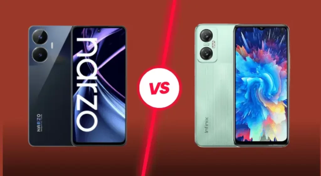 Realme Narzo N55 vs Infinix Hot 20 5G